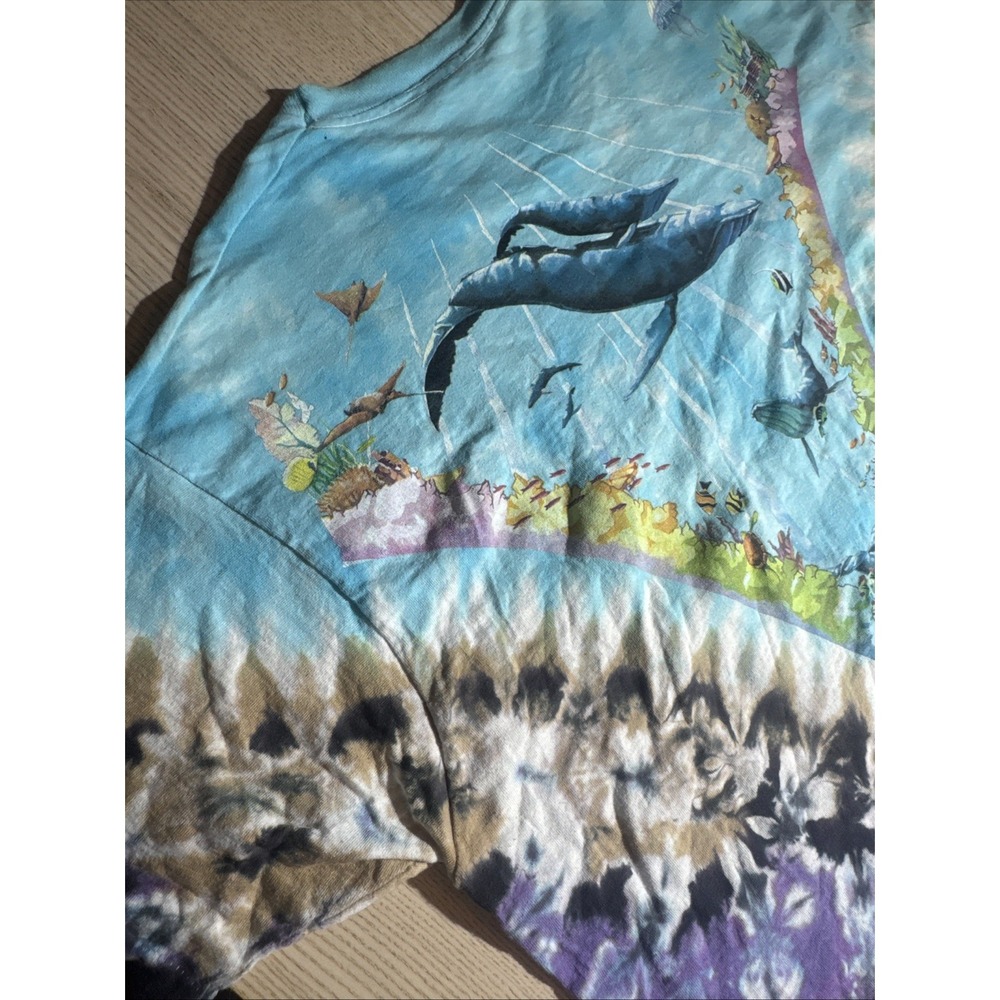 Vintage 1990 Liquid Blue Atlantis Kingdom T Shirt John Connell FOTL Tag AOP XXL - Picture 16 of 16